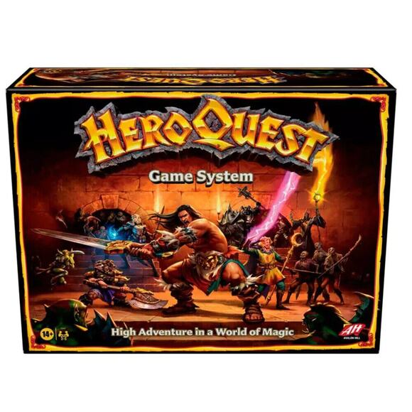 Avalon Hill Hero-Quest Game System Tabletop Board Game, Immersive Adventure Game - Picture 1 of 3